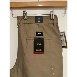 Vans Authentic Chino Glide Relaxed Taper Pants (dirt/khaki)